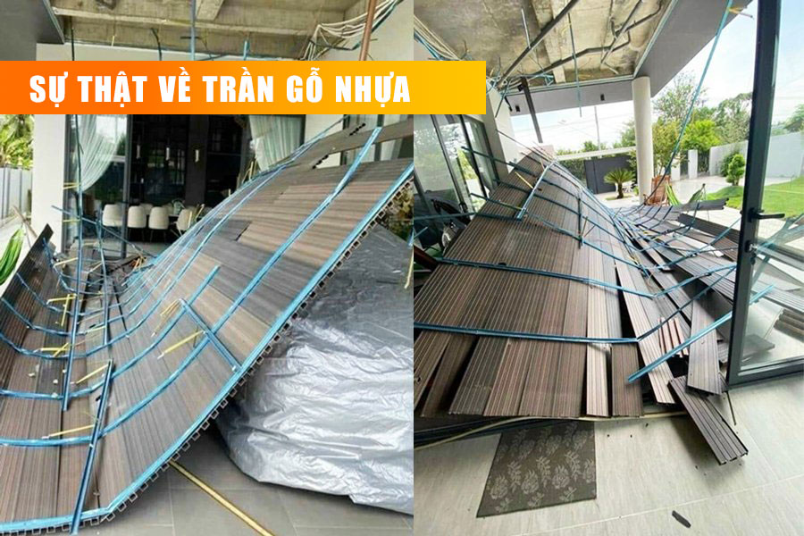 Sự thật về gỗ nhựa ốp trần có tốt không và những điều cần biết