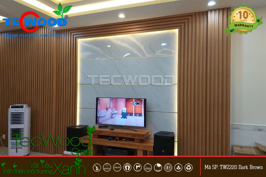 Các mẫu lam gỗ phòng khách đẹp, sang trọng hiện đại - TecWood