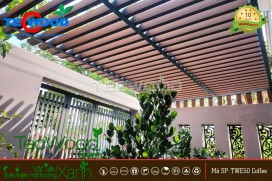 Công trình thi công lam che nắng tại Long Thành - Đồng Nai