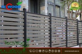 Hàng rào gỗ nhựa có bền không?