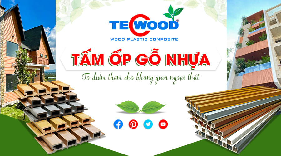 tấm ốp gỗ nhựa