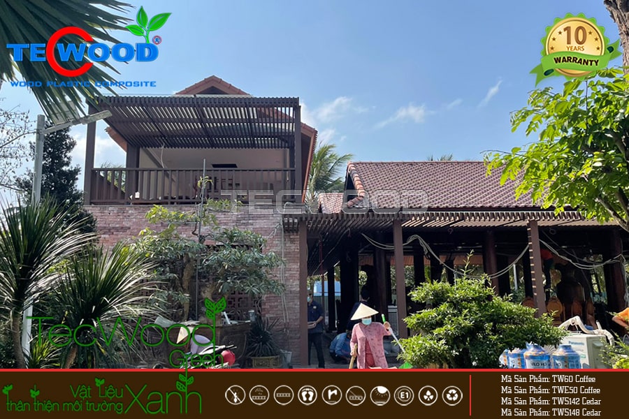 Tổng quan công trình nhà vườn Vĩnh Long