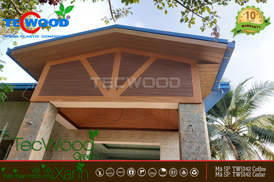 Gỗ nhựa ốp tường nhà Gỗ nhựa ốp tường nhà