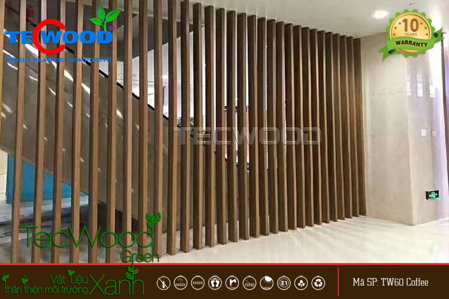 Năm 2024, vách ngăn nhựa gỗ kết hợp với cầu thang trang trí sẽ cho căn nhà của bạn một vẻ đẹp hiện đại và độc đáo. Vách ngăn bằng gỗ nhựa tạo ra không gian độc lập và mang lại sự riêng tư cần thiết cho phòng khách của bạn, đồng thời tăng tính thẩm mỹ cho ngôi nhà của bạn.